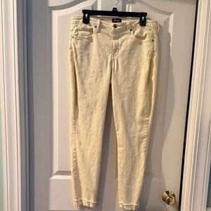 NYDJ Women's Light yellow Ami Skinny Jeans